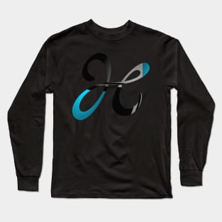 H letter Long Sleeve T-Shirt